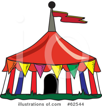 Royalty-Free (RF) Circus Clipart Illustration by Pams Clipart - Stock Sample #62544