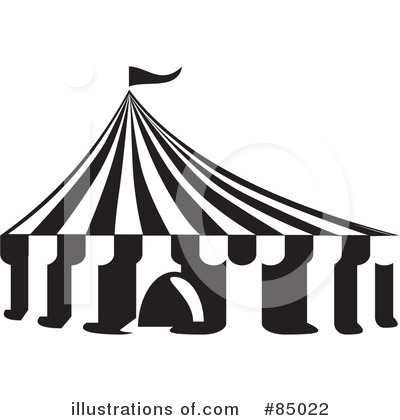 Royalty-Free (RF) Circus Clipart Illustration by David Rey - Stock Sample #85022