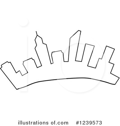 Royalty-Free (RF) City Clipart Illustration by LaffToon - Stock Sample #1239573