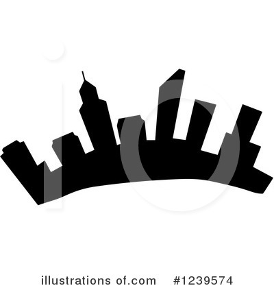 City Clipart #1239574 by LaffToon