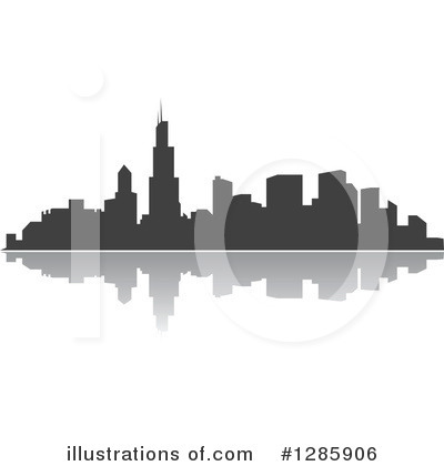 Skyline Clipart #1285906 by Vector Tradition SM