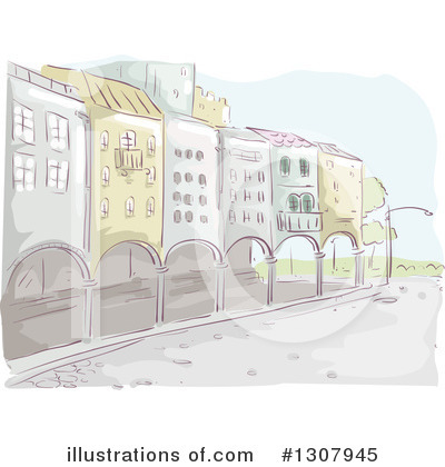 Royalty-Free (RF) City Clipart Illustration by BNP Design Studio - Stock Sample #1307945