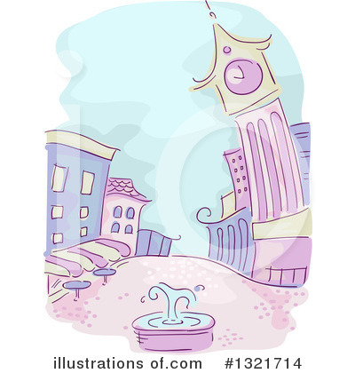 Royalty-Free (RF) City Clipart Illustration by BNP Design Studio - Stock Sample #1321714