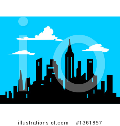 City Clipart #1361857 by Clip Art Mascots