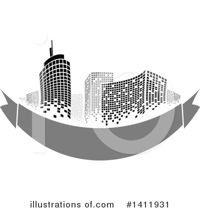 Royalty-Free (RF) City Clipart Illustration by dero - Stock Sample #1411931