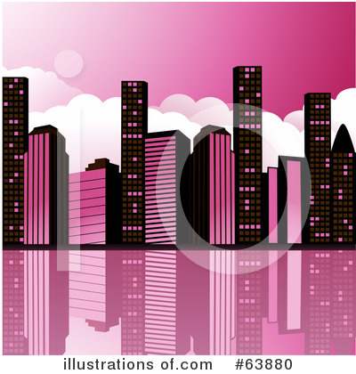 Royalty-Free (RF) City Clipart Illustration by elaineitalia - Stock Sample #63880