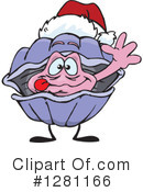 Clam Clipart #1281166 by Dennis Holmes Designs
