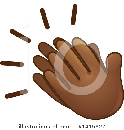 Royalty-Free (RF) Clapping Clipart Illustration by yayayoyo - Stock Sample #1415627