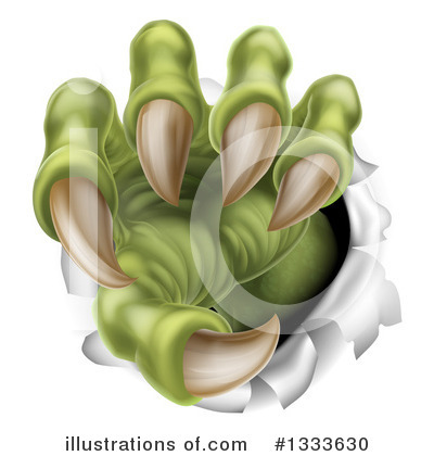 Royalty-Free (RF) Claws Clipart Illustration by AtStockIllustration - Stock Sample #1333630