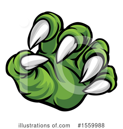 Royalty-Free (RF) Claws Clipart Illustration by AtStockIllustration - Stock Sample #1559988