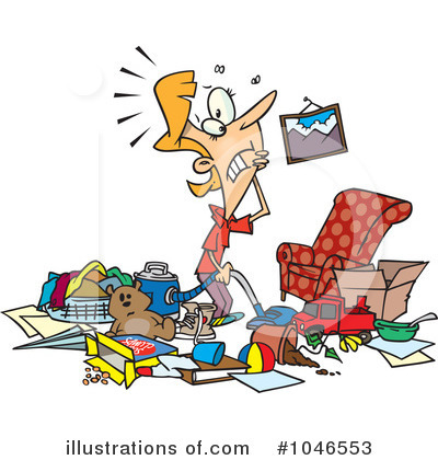 Royalty-Free (RF) Cleaning Clipart Illustration by toonaday - Stock Sample #1046553