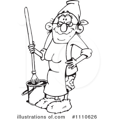 Royalty-Free (RF) Cleaning Clipart Illustration by Dennis Holmes Designs - Stock Sample #1110626