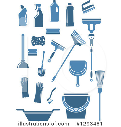 Royalty-Free (RF) Cleaning Clipart Illustration by Vector Tradition SM - Stock Sample #1293481