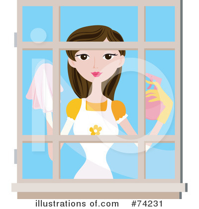Window Cleaner Clipart #74231 by BNP Design Studio