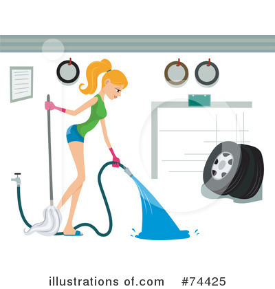 Garage Clipart #74425 by BNP Design Studio