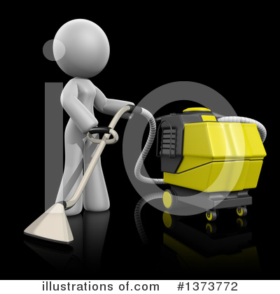 Carpet Cleaning Clipart #1373772 by Leo Blanchette