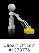 Cleaning Lady Clipart #1373776 by Leo Blanchette