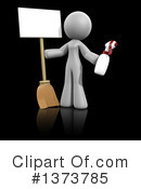 Cleaning Lady Clipart #1373785 by Leo Blanchette