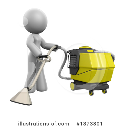 Carpet Cleaning Clipart #1373801 by Leo Blanchette