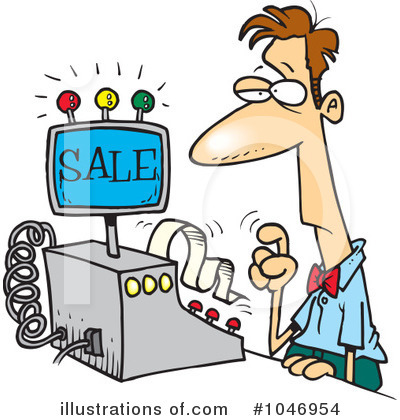 Sale Clipart #1046954 by toonaday