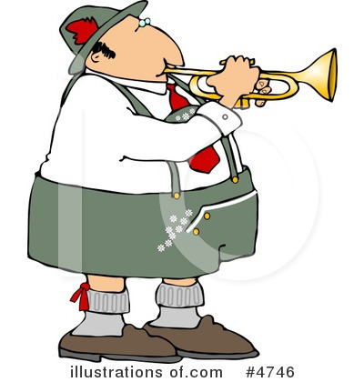 Trumpet Clipart #4746 by djart