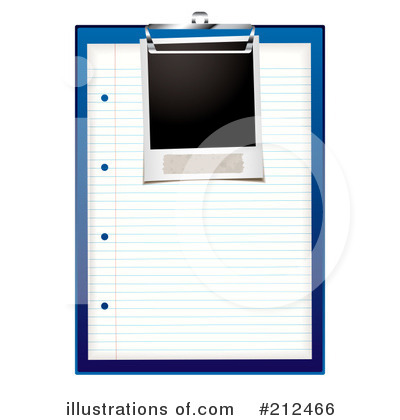 Royalty-Free (RF) Clipboard Clipart Illustration by michaeltravers - Stock Sample #212466