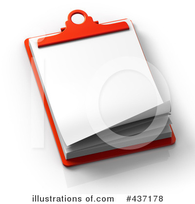 Royalty-Free (RF) Clipboard Clipart Illustration by Tonis Pan - Stock Sample #437178