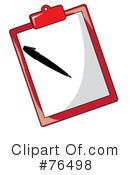 Clipboard Clipart #76498 by Pams Clipart