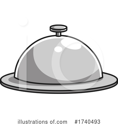 Royalty-Free (RF) Cloche Clipart Illustration by Hit Toon - Stock Sample #1740493