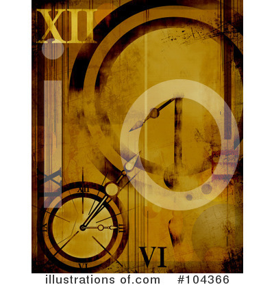 Royalty-Free (RF) Clock Clipart Illustration by BNP Design Studio - Stock Sample #104366