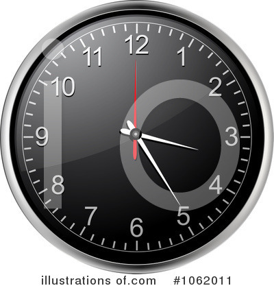 Royalty-Free (RF) Clock Clipart Illustration by elaineitalia - Stock Sample #1062011