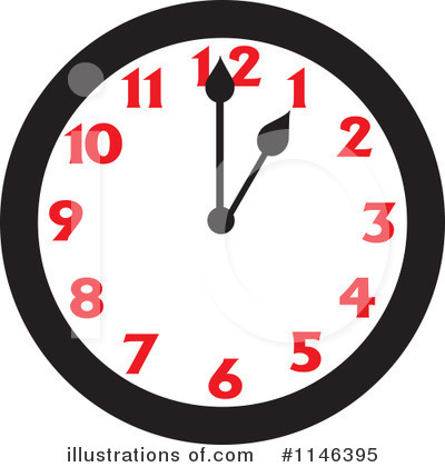 Royalty-Free (RF) Clock Clipart Illustration by Johnny Sajem - Stock Sample #1146395