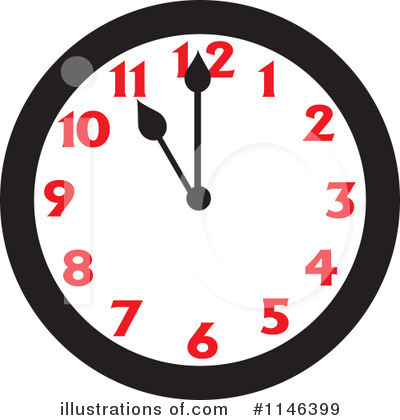 Clock Clipart #1146399 by Johnny Sajem