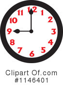 Clock Clipart #1146401 by Johnny Sajem