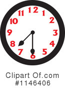 Clock Clipart #1146406 by Johnny Sajem