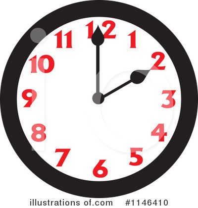 Royalty-Free (RF) Clock Clipart Illustration by Johnny Sajem - Stock Sample #1146410