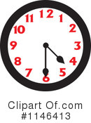 Clock Clipart #1146413 by Johnny Sajem