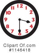 Clock Clipart #1146418 by Johnny Sajem
