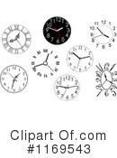 Clock Clipart #1169543 by Vector Tradition SM