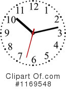 Clock Clipart #1169548 by Vector Tradition SM