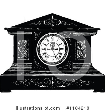 Clock Clipart #1184218 by Prawny Vintage