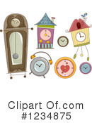 Clock Clipart #1234875 by BNP Design Studio