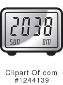 Clock Clipart #1244139 by Lal Perera