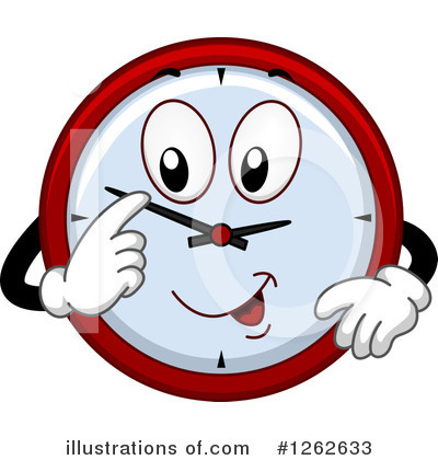Royalty-Free (RF) Clock Clipart Illustration by BNP Design Studio - Stock Sample #1262633
