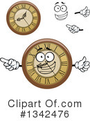 Clock Clipart #1342476 by Vector Tradition SM
