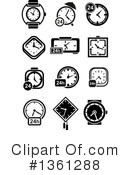 Clock Clipart #1361288 by Vector Tradition SM