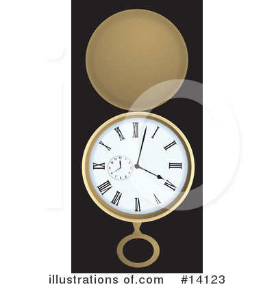 Pocketwatch Clipart #14123 by Rasmussen Images