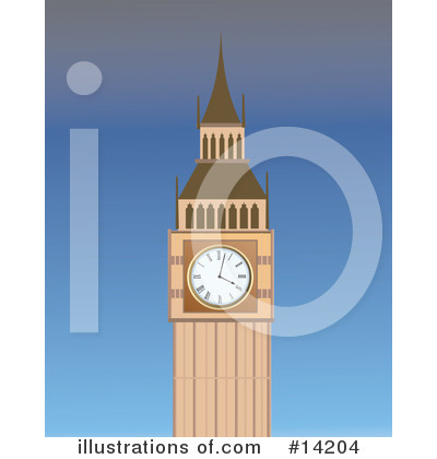 Big Ben Clipart #14204 by Rasmussen Images