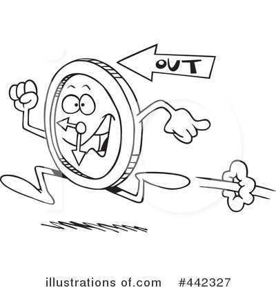 Clock Clipart #442327 by toonaday