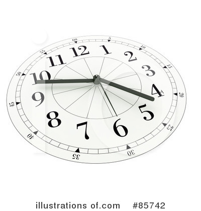 Royalty-Free (RF) Clock Clipart Illustration by Mopic - Stock Sample #85742